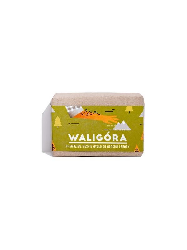 Mydlarnia Cztery Szpaki Waligóra real men's Soap for hair and beard 110 g